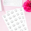 Personalised Teen Kindness Stickers – Minimalist Positive Behaviour Reward Stickers for Teachers - Sticksy Prints Australia