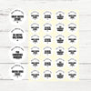 Personalised Teen Maths Stickers – Minimalist Funny Classroom Reward Labels - Sticksy Prints Australia
