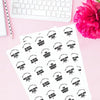 Personalised Teen Maths Stickers – Minimalist Funny Classroom Reward Labels - Sticksy Prints Australia