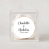 Personalised Wedding Stickers – Custom Names & Date Labels