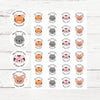 Personalised Woodland Animal Teacher Reward Stickers