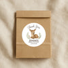 Personalised Woodland Deer Baby Shower Thank You Stickers – Watercolour Fawn Favour Labels