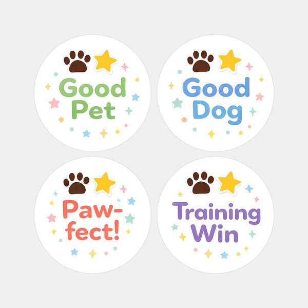 Pet Training Reward Stickers | Good Dog & Paw-fect Stickers | Made in Australia