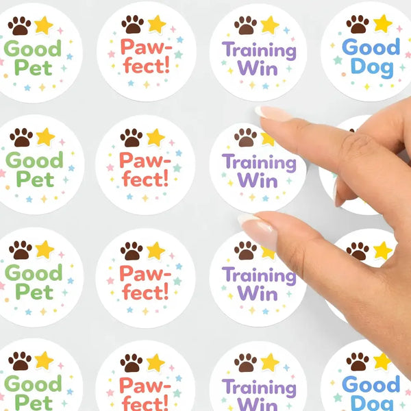 Pet Training Reward Stickers | Good Dog & Paw-fect Stickers | Made in Australia - Sticksy Prints Australia
