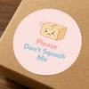 Please Don’t Squash Me Stickers | Cute Fragile Parcel Labels for Small Businesses