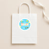 Pool Party Thank You Stickers for Kids | Summer Birthday Party Favour Labels