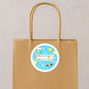 Pool Party Thank You Stickers for Kids | Summer Birthday Party Favour Labels - Sticksy Prints Australia