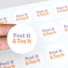 Post It & Tag It Stickers | Small Business Packaging Labels