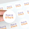 Post It & Tag It Stickers | Small Business Packaging Labels - Sticksy Prints Australia