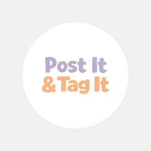 Post It & Tag It Stickers | Small Business Packaging Labels
