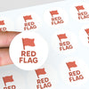 Red Flag Sticker – Funny Dating Sticker for Journals Planners & Gifts