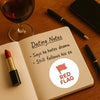 Red Flag Sticker – Funny Dating Sticker for Journals, Planners & Gifts - Sticksy Prints Australia
