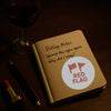 Red Flag Sticker – Funny Dating Sticker for Journals Planners & Modern Dating Humour