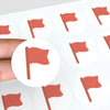 Red Flag Stickers – Funny Dating Stickers for Journals, Planners & Gifts - Sticksy Prints Australia