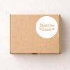 Share the Love Stickers | Small Business Packaging Stickers - Sticksy Prints Australia