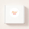 Show Us! Stickers | Encourage Customer Photos & Social Sharing | Small Business Packaging Labels