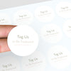Tag Us to Be Featured Stickers | Small Business Packaging Labels