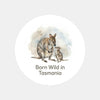 Tasmanian Pademelon Sticker – Born Wild in Tasmania Mother & Joey Wildlife