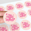 Too Pretty to Squash Stickers | Cute Do Not Squash Parcel Labels for Small Businesses - Sticksy Prints Australia
