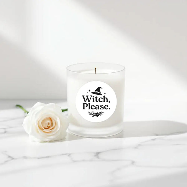 “Witch Please” Candle Label Stickers