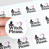 “Witch Please.” (Lilac Edition) Candle Label Stickers
