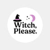 “Witch Please.” (Lilac Edition) Candle Label Stickers