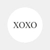 XOXO Valentine Stickers – Minimalist Romantic Gift Seals