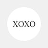 XOXO Valentine Stickers – Minimalist Romantic Gift Seals - Sticksy Prints Australia
